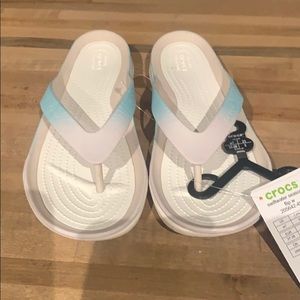 Crocs women flip flop size 7